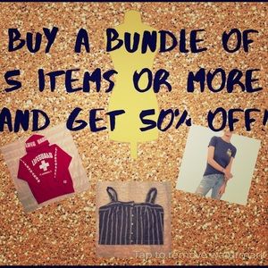 🔥😍HALF PRICE FOR BUNDLE OF FIVE😍🔥